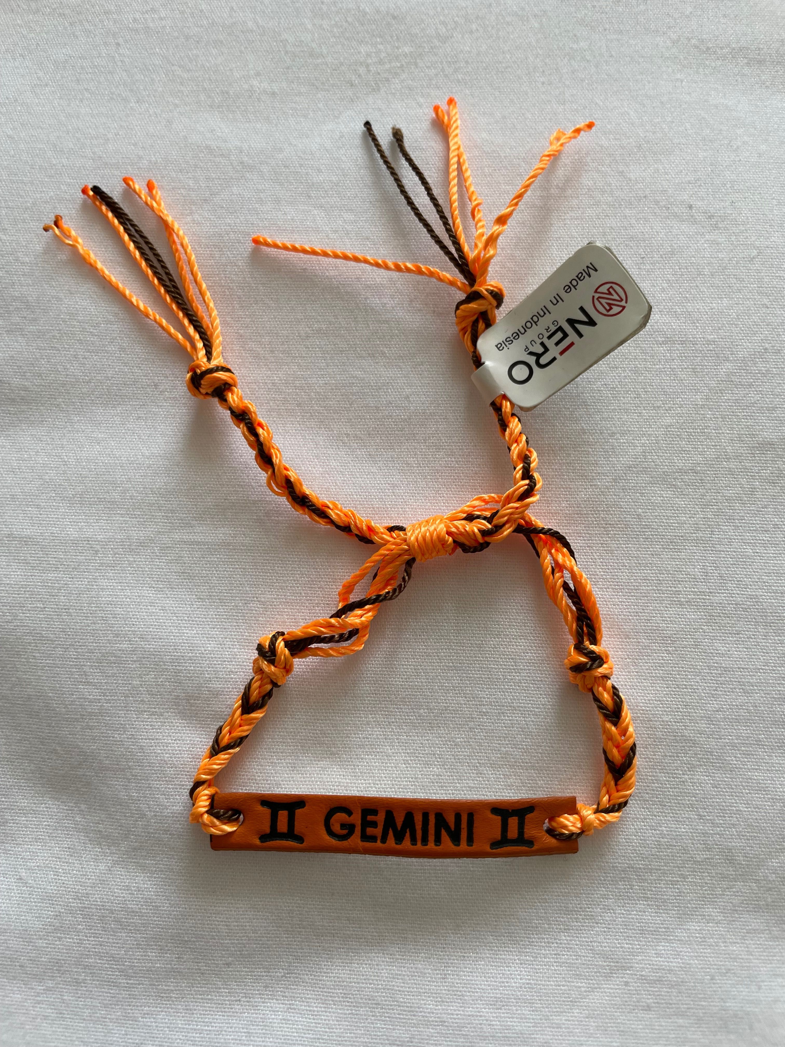 Нова гривна на зодия близнаци - Gemini