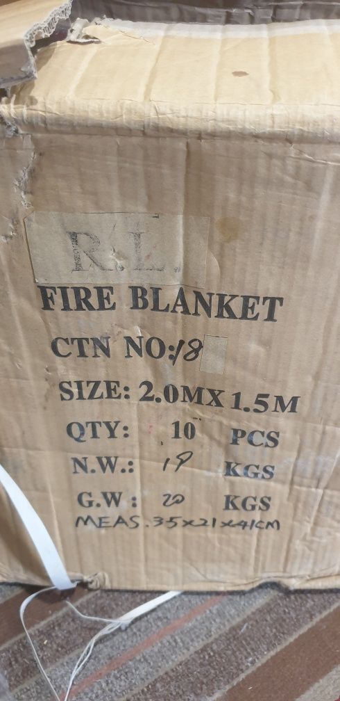 Fire blanket ново противопожарно одеяло