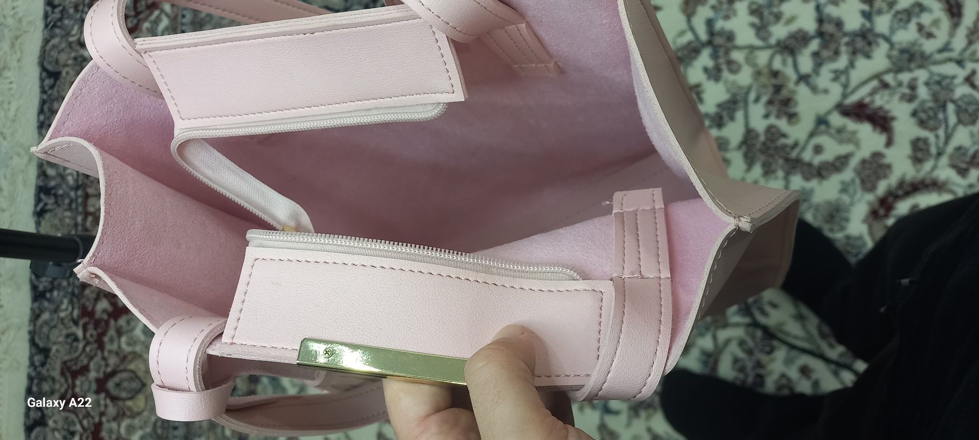 Женская сумка Светло розовая