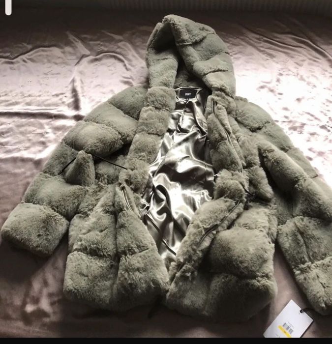 DKNY teddy coat оригинално