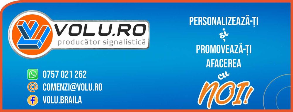 Volu.ro Producător Semnalistică și Articole Personalizate