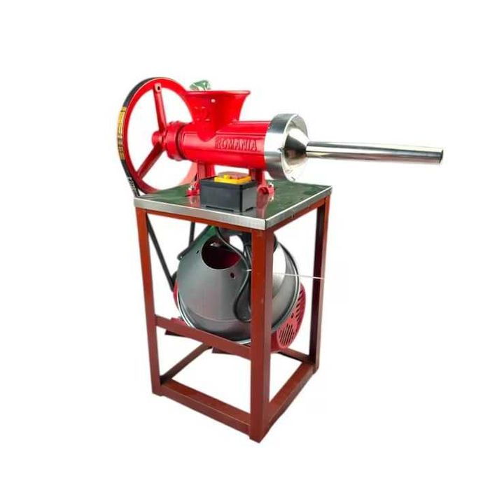 Masina de Tocat Carne– Motor 1.3 kW, 300 kg/h, Palnie Carnati