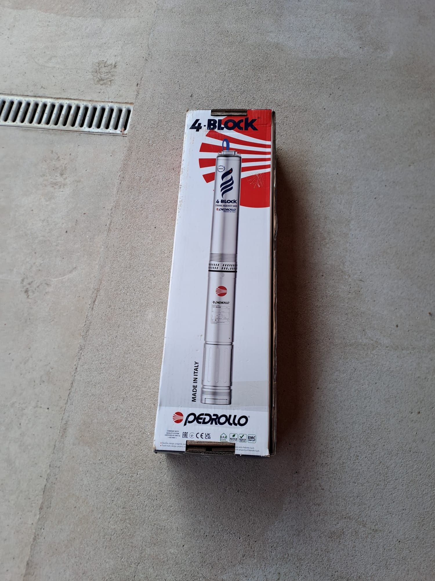 Vand pompa Pedrollo 4block 2/13 noua