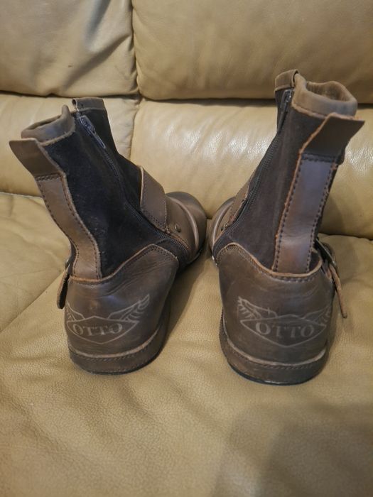 Боти естествена кожа