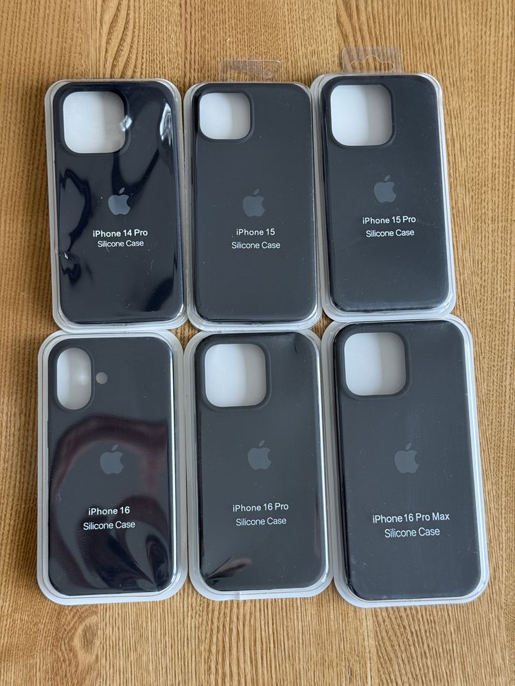 Huse iPhone 14 15 16 | PRO | MAX - Silicon, interior catifea