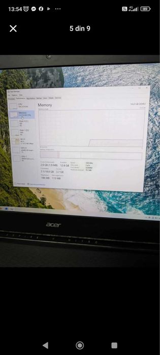 Vand-Schimb leptop gaming Acer aspire v nitro