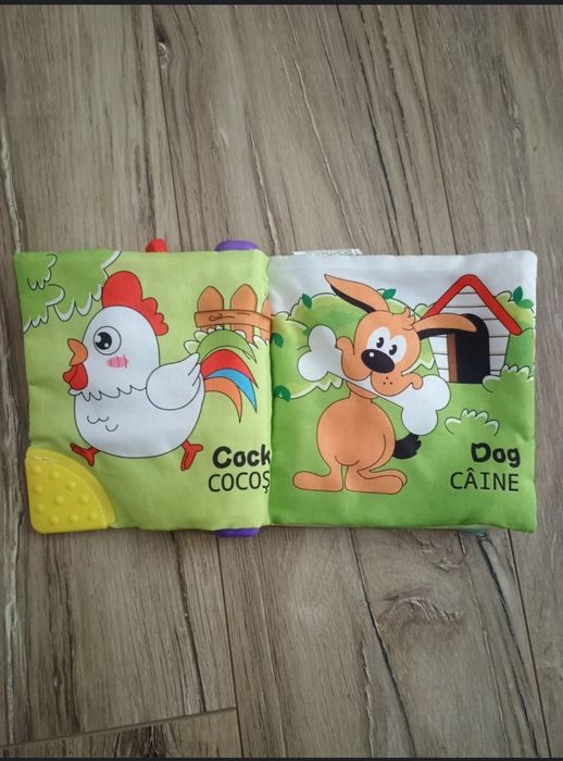 Cărticica interactivă/senzoriala bebelusi