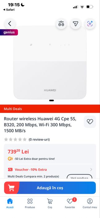 Router Wireless Huawei