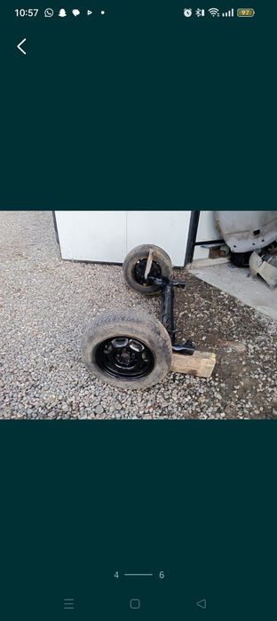 Vând punte/ axa remorca tractor / motocultor ATV