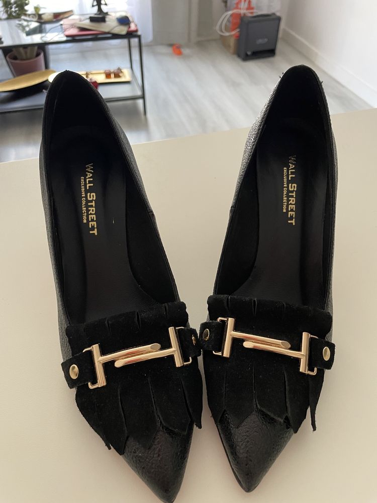Pantofi Wall Street exclusive collection marime 37 piele naturala