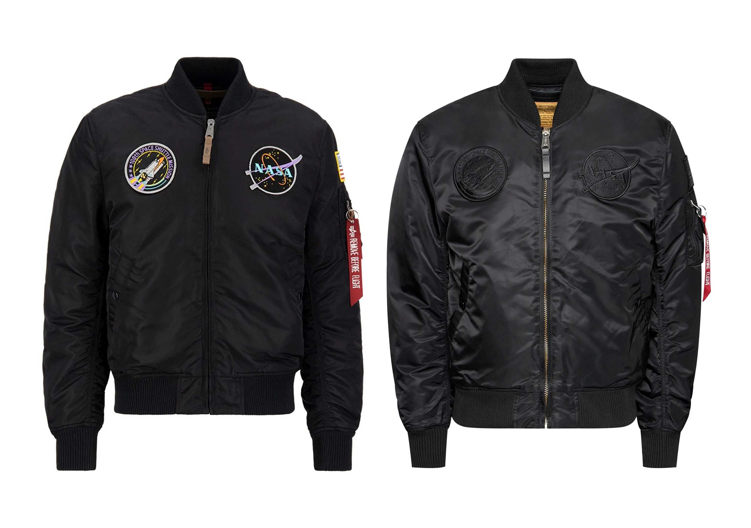 Alpha Industries MA-1 VF NASA Bomber ОРИГИНАЛ мъжко бомбър яке М и L