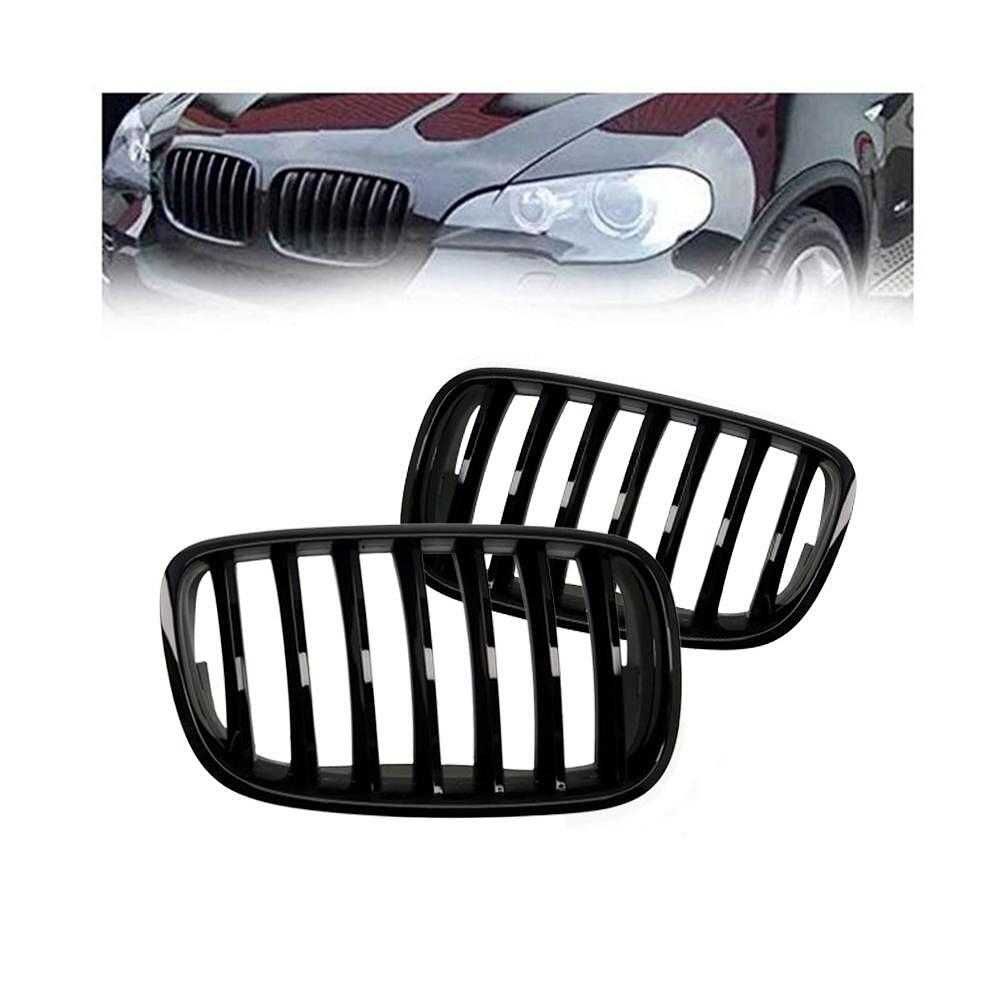Бъбреци решетки, BMW X5 E70. X6 E61. 02.2007до05.2013 г., черен гланц