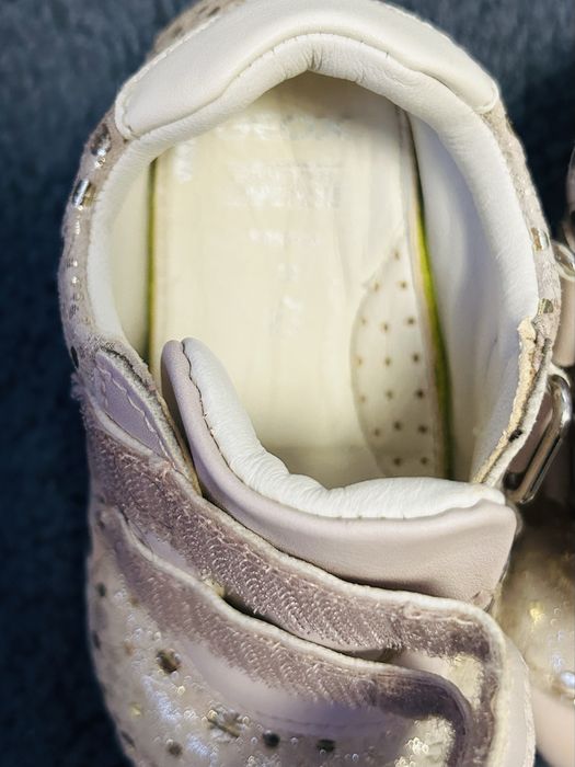 Pantofi Geox piele intoarsa copii 22