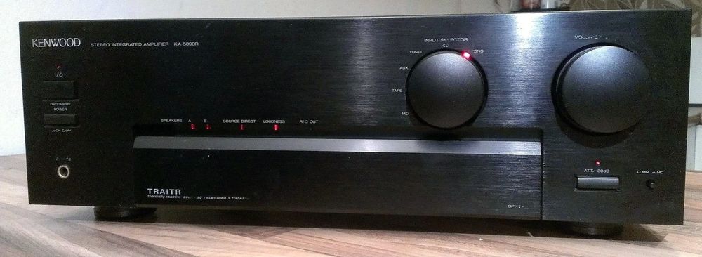 Amplificator Kenwood KA 5090R schimb cu subwoofer activ