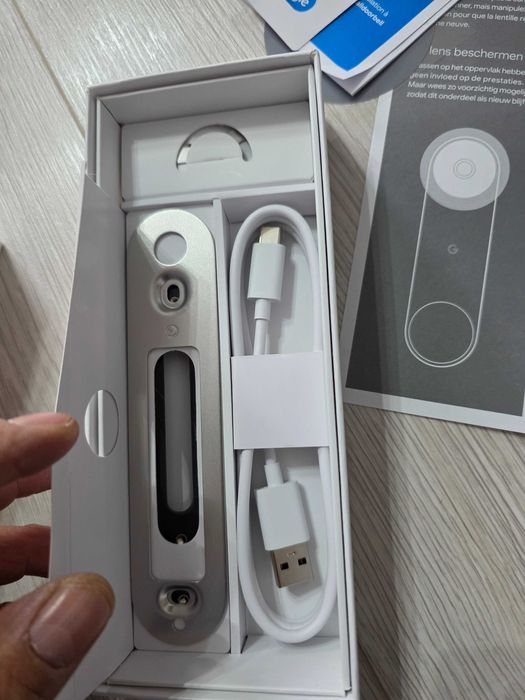 2 x Videointerfon Google Nest Doorbell cu baterii