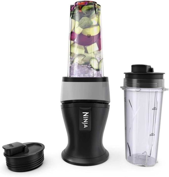 Персонален блендер Ninja Fit, 700W, 2 чаши от 16 унции,уред за смутита