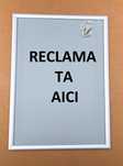 Rama click format 50x70cm din aluminiu, expunere postere,afise,reclame
