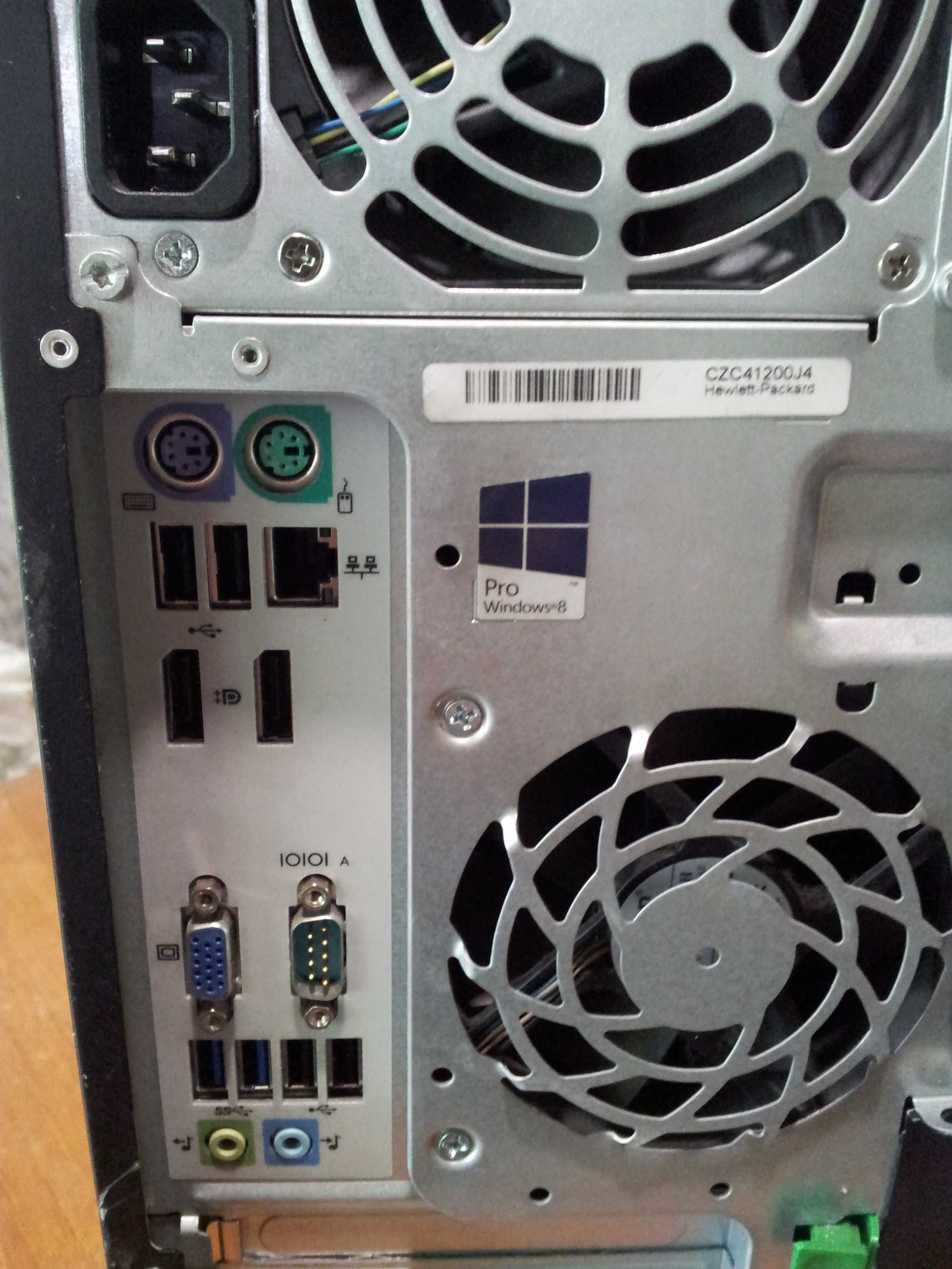 HP EliteDesk 800G1 Inteli5 4590 3.7ghz ram8/16gb ssd120gb хард1TB