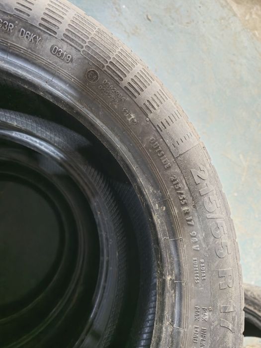 4x 215/55/17 VARA CONTINENTAL Stare impecabila