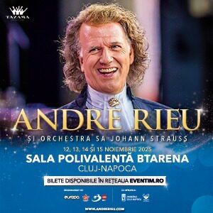 4 tichete Andre Rieu Cluj 2025 14 Noiembrie