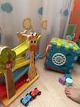 Set pista masini si cub sortat 6 12 luni