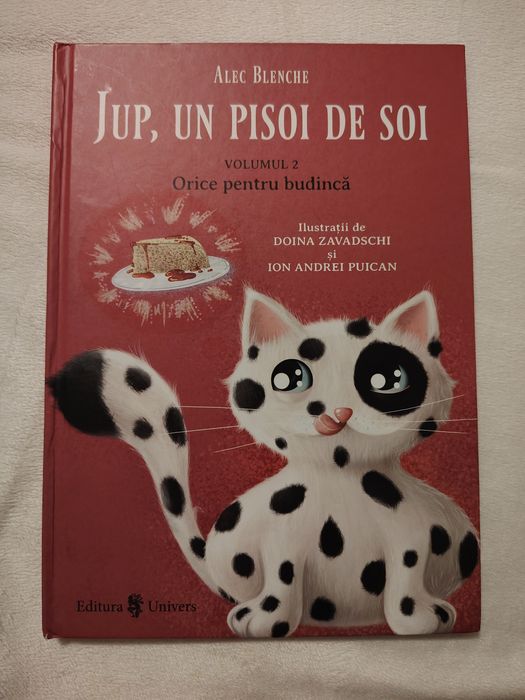 Cărți pt copii din seria "Jup, un pisoi de soi"