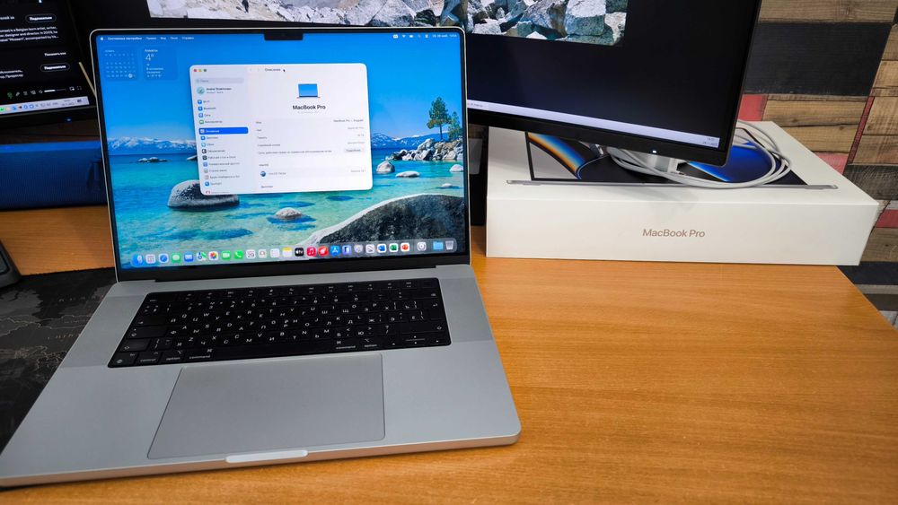 MacBook Pro 16 Официальный RUS M1 Pro 16/512 полный комплект как новый