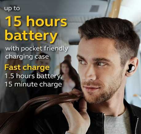 Безжични слушалки Jabra Elite 65t, Bluetooth