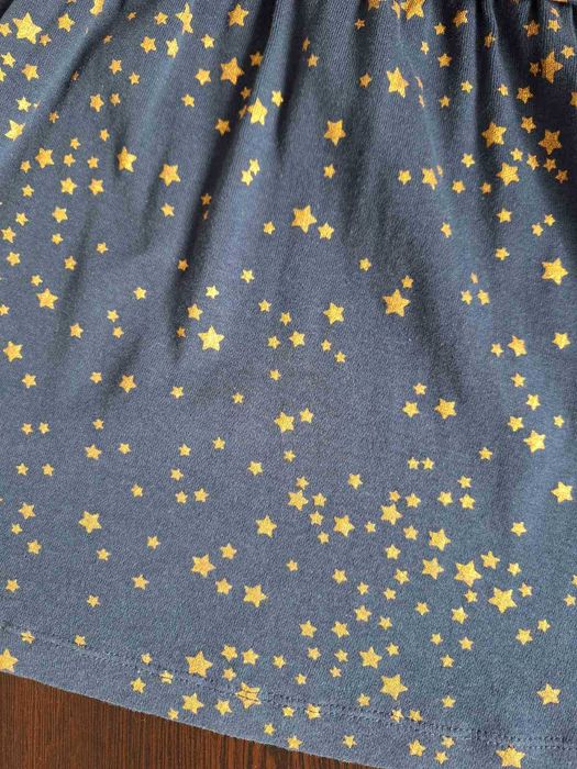 Рокля George .Тъмно-синьо на златни звездички. 3-4 г., 98-104 см.
