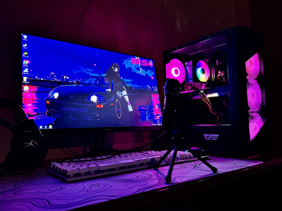 Игровой Компьютер RTX3060 c Монитором 100 герц ВЕСЬ КОМПЛЕКТ