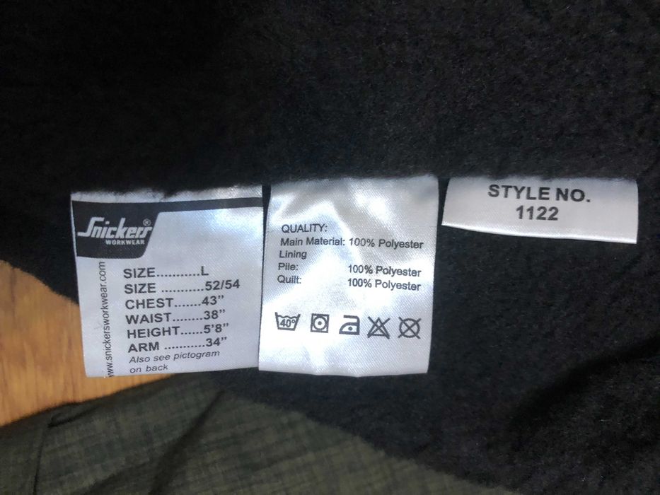 Snickers Workwear зимно яке L