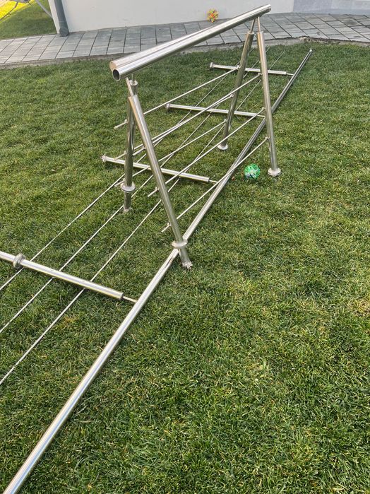 Balustrada exterior inox