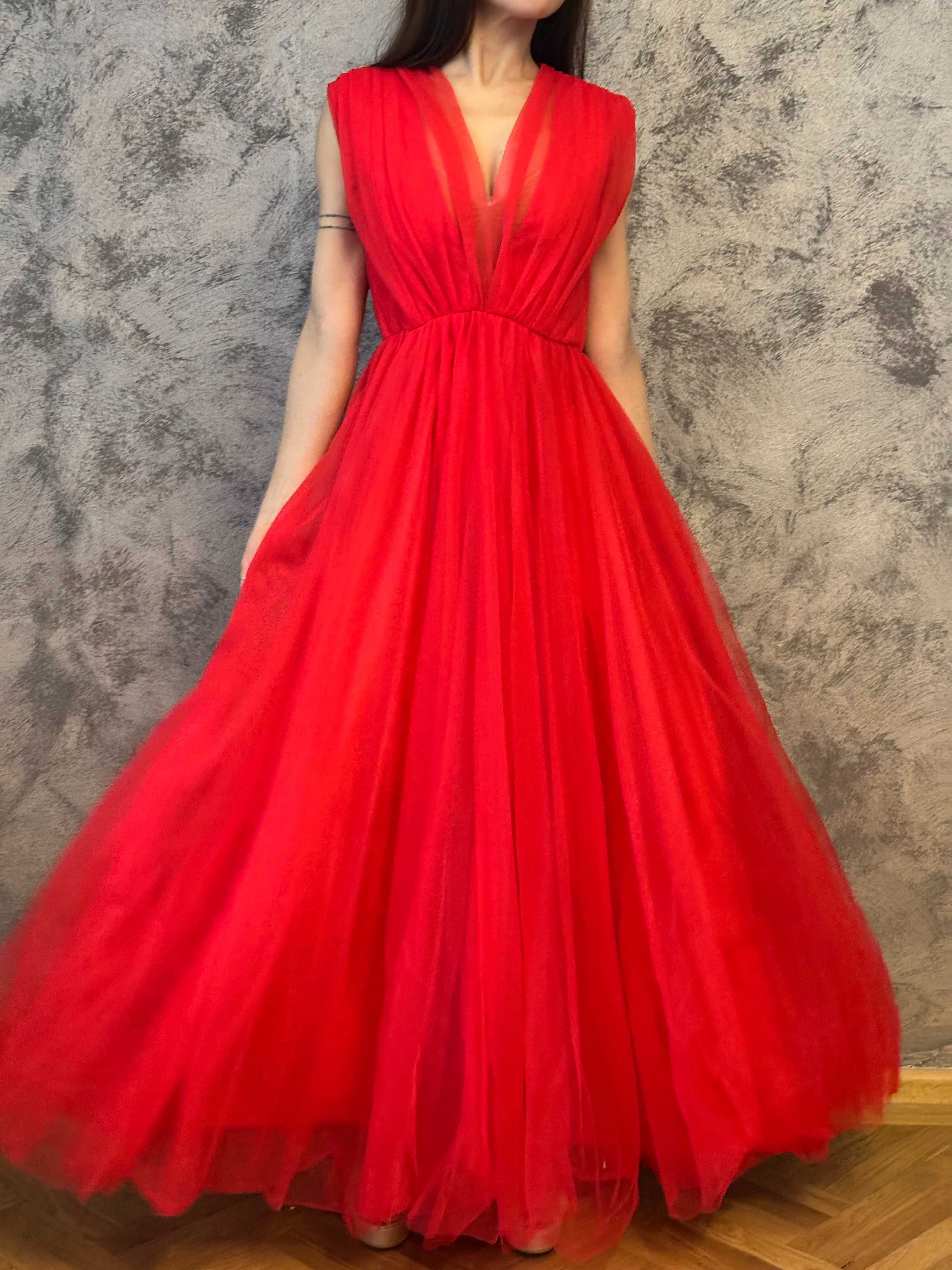 Rochie Roșie de Nuntă