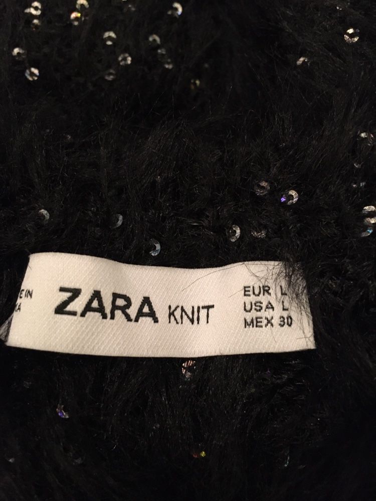 Top Zara cu paiete L
