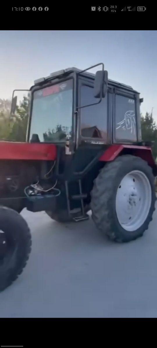 Belarus MTZ-80 holati ideal Traktor sotiladi