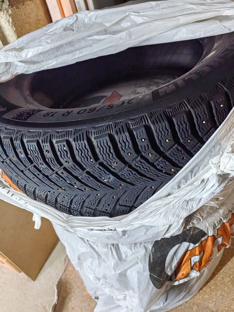 Michelin зимние шины (шипы)