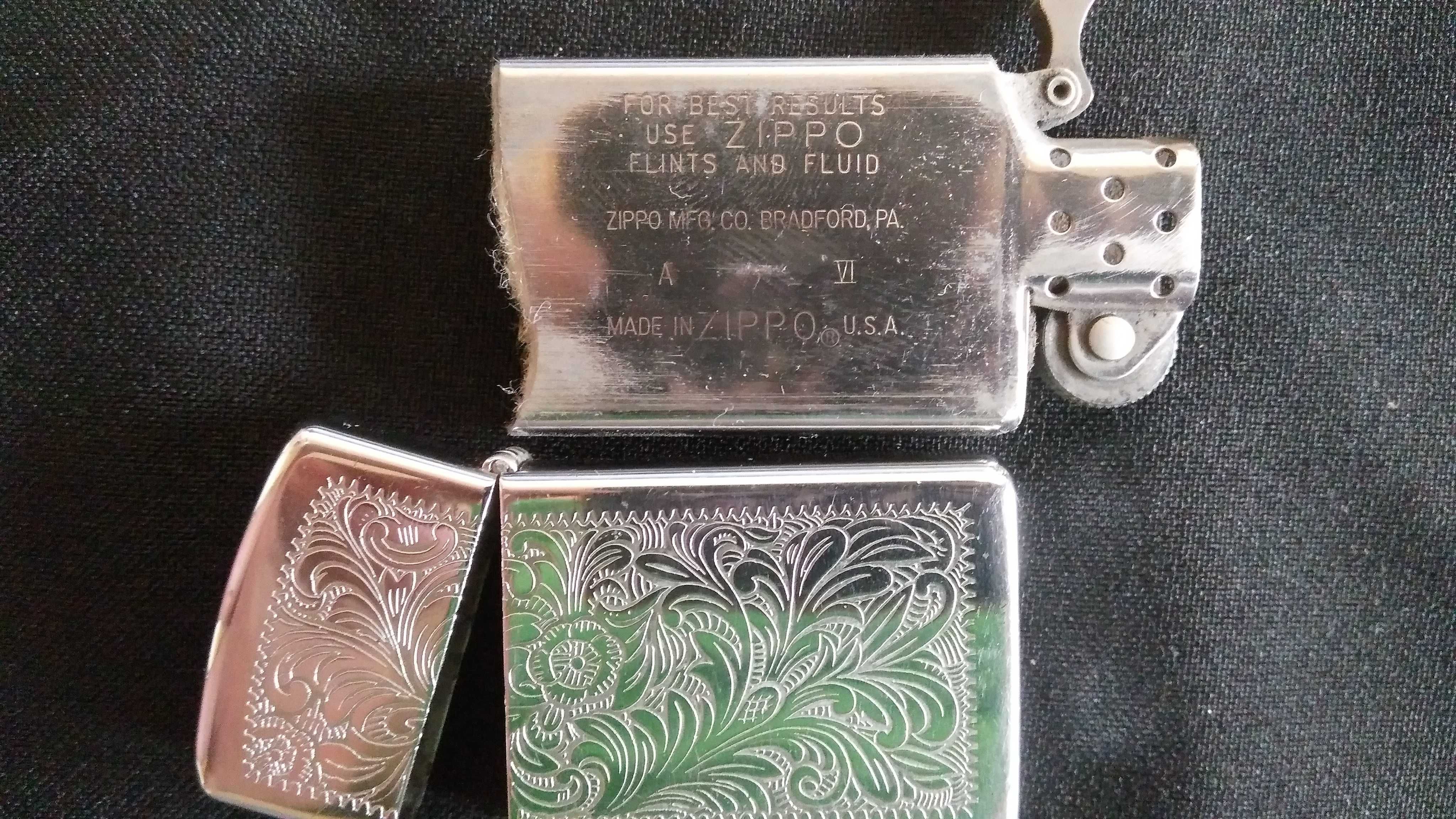 Zippo гравирана оригинална запалка