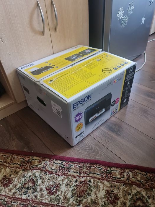 Принтер Epson L3151. WiFi Сканер. Цветной струйный.