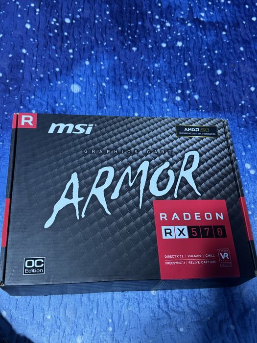 Placa video msi armor radeon rx 570