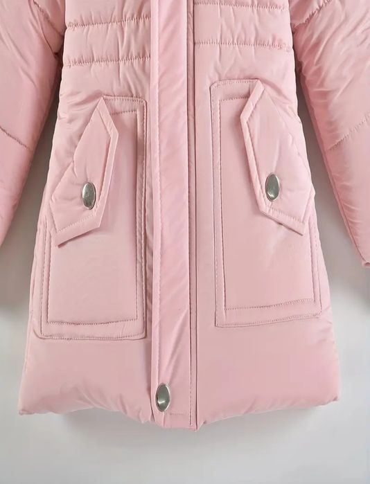 Зимно ватирано детско яке 6-7г. р-р 110-122см. НОВО