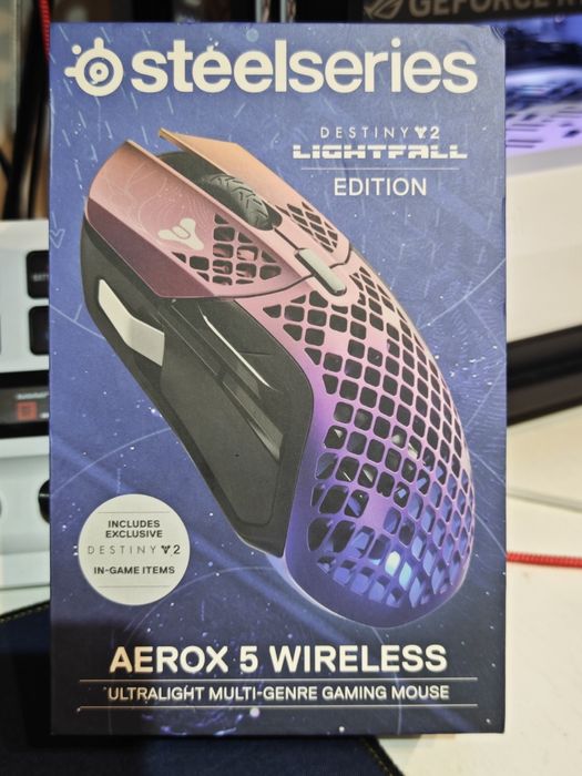 mouse Steelseries Aerox 5 Wireless Destiny 2 Lightfall Limited Edition