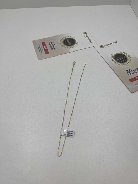 Lant Aur 14K 2.32g (Ag25 Belvedere B.40677.1) Garantie 2 ani!