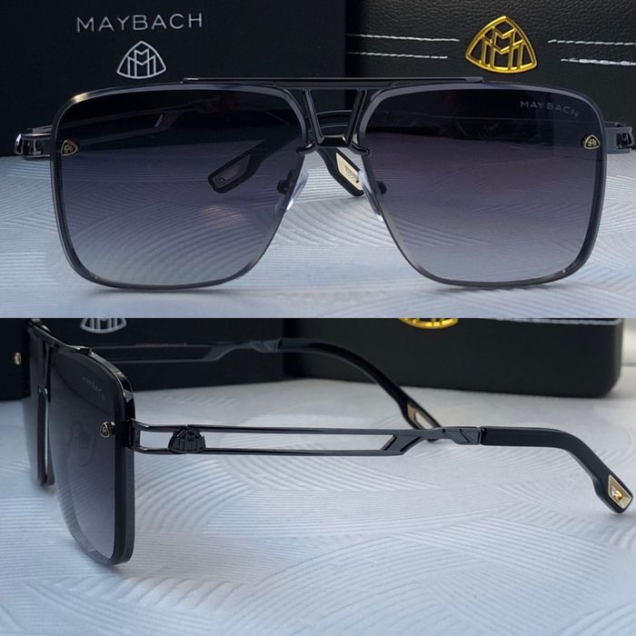Мъжки слънчеви очила правоъгълни 4 цвята Maybach