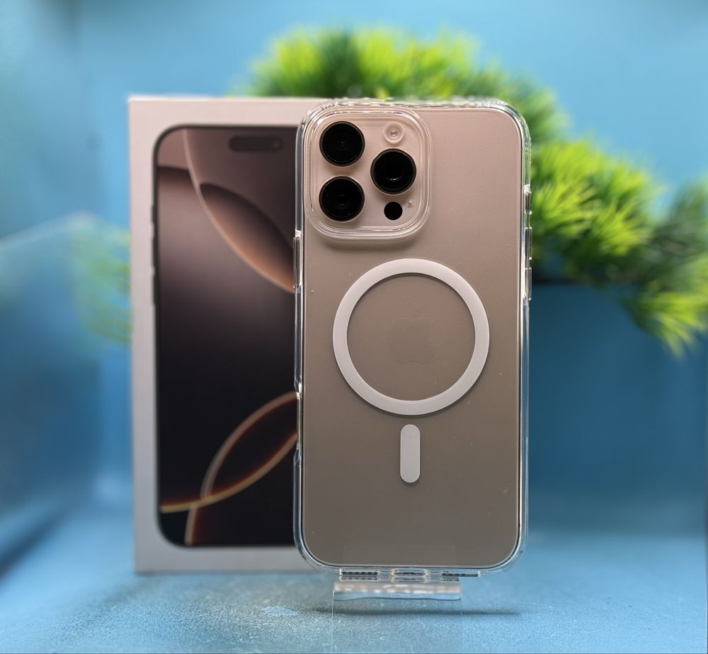 ГАРАНЦИОНЕН!!! Apple iPhone 16 Pro Max, 256GB, 5G, Desert Titanium