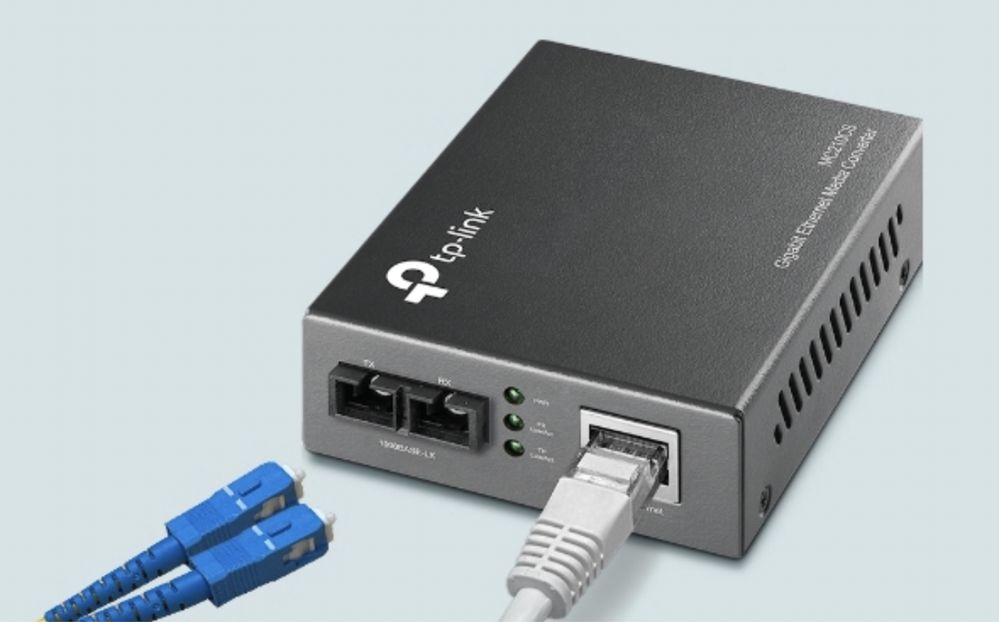 Гигабитный медиаконвертер Ethernet