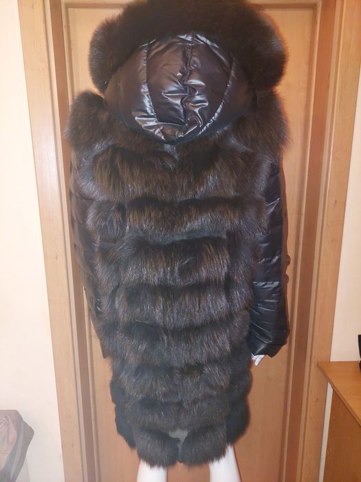 Зимни палта естествен косъм