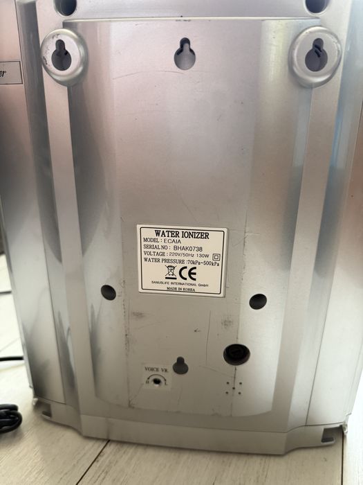 ECAIA воден йонизатор,канген вода