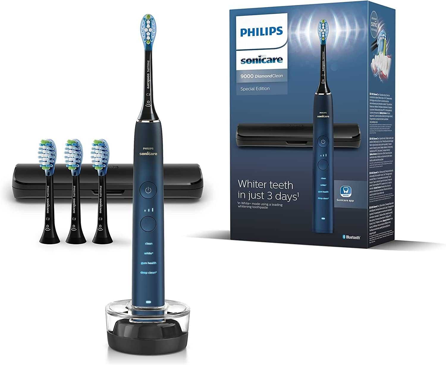 Philips Sonicare 9000 Diamond Clean Special Edition-розов,т.син цвят