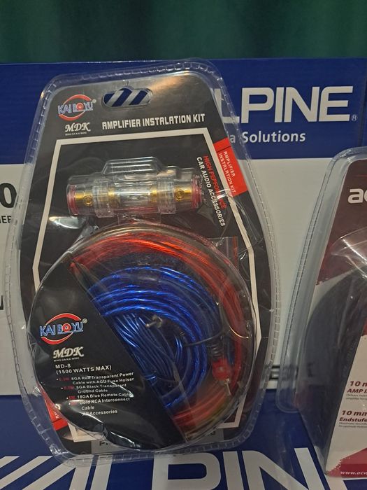 Pachet Subwoofer Alpine complet nou