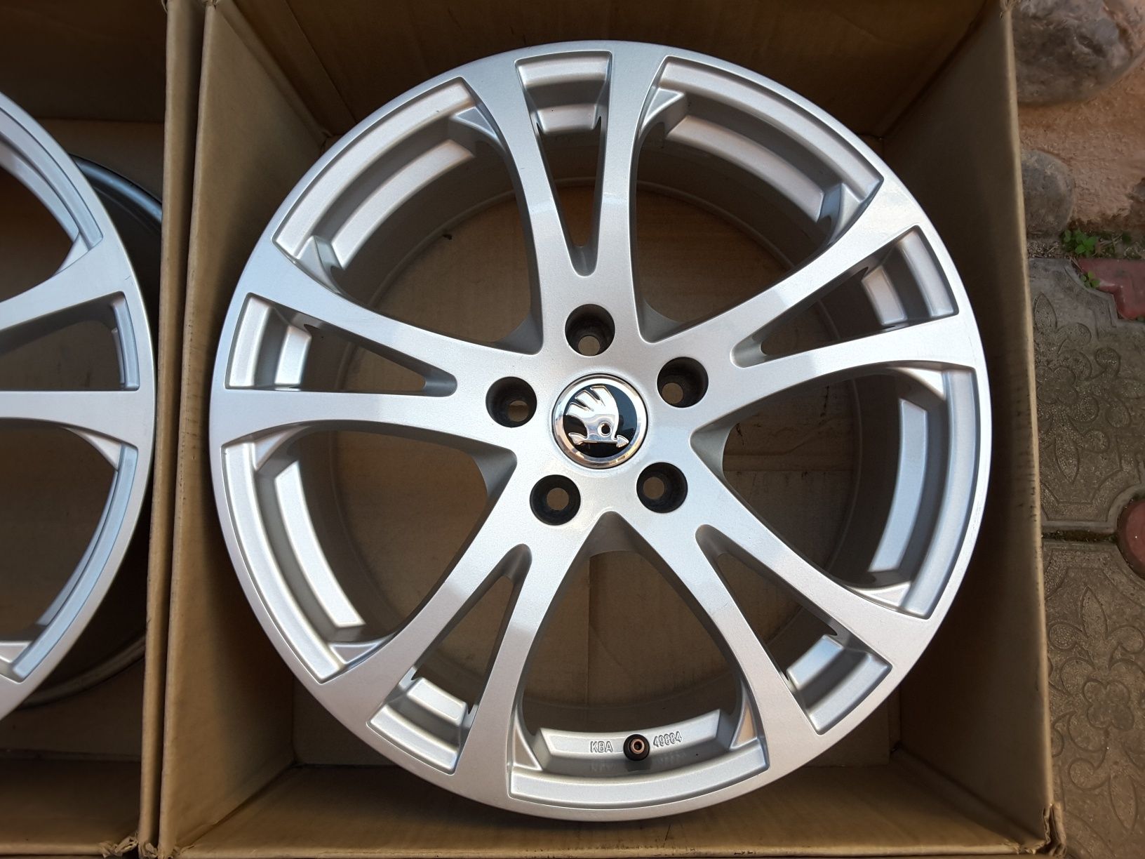 jante aliaj 17; 5x112;  Skoda Kodiaq, Karoq, Superb, Octavia Scout
